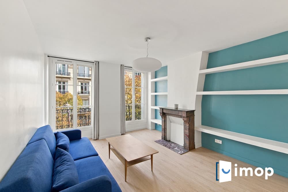 Grand et lumineux 2 pièces refait à neuf