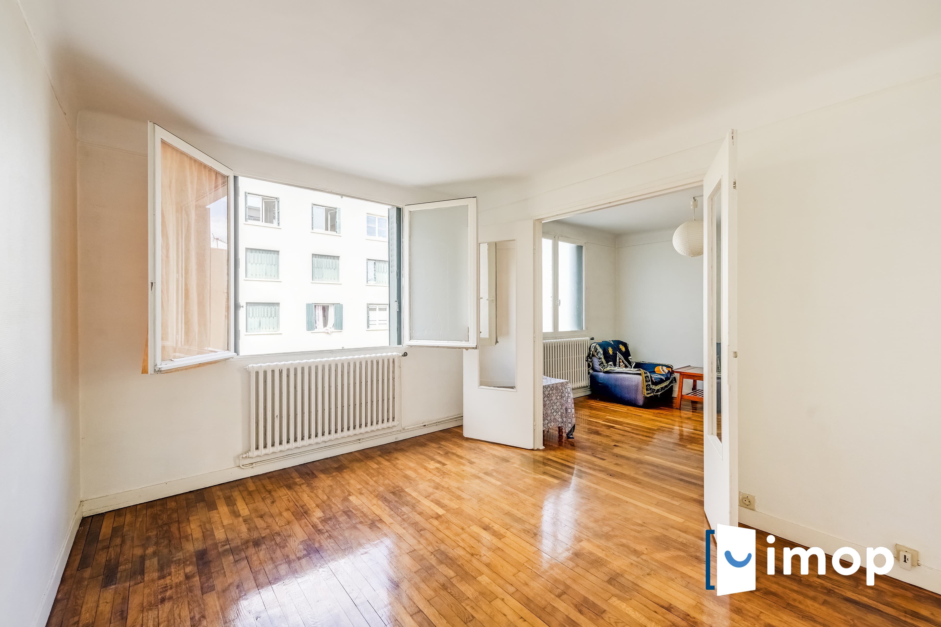 Aubervilliers – Grand T3 lumineux de 55 m² avec ascenseur et cave, à 9 min du métro