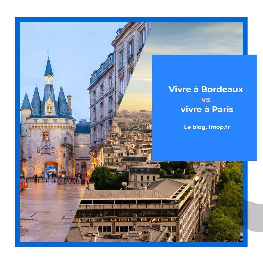 Paris vs Bordeaux, agence immobilière Imop 