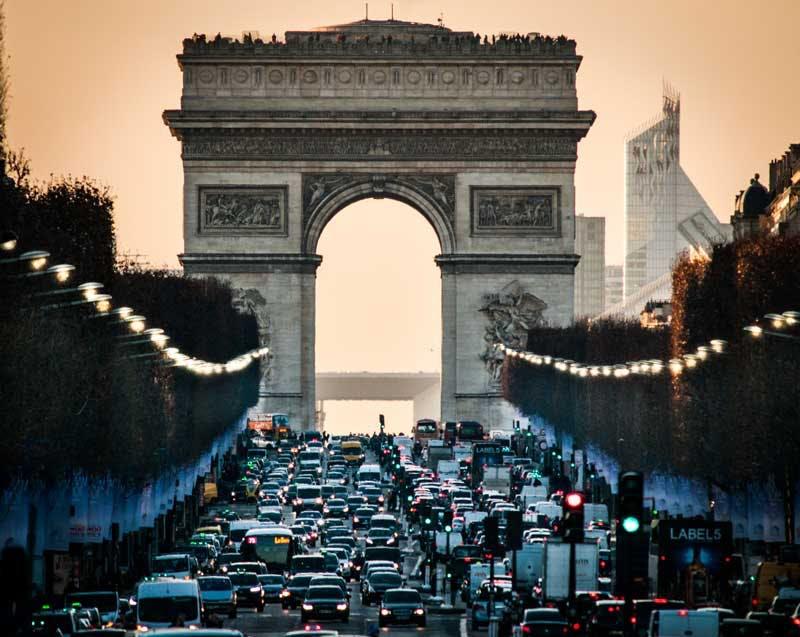 villes avec embouteillage françaises - Paris